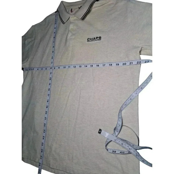 Chaps Ralph Lauren Vintage Polo Shirt Short Sleeve XL - Picture 13 of 16